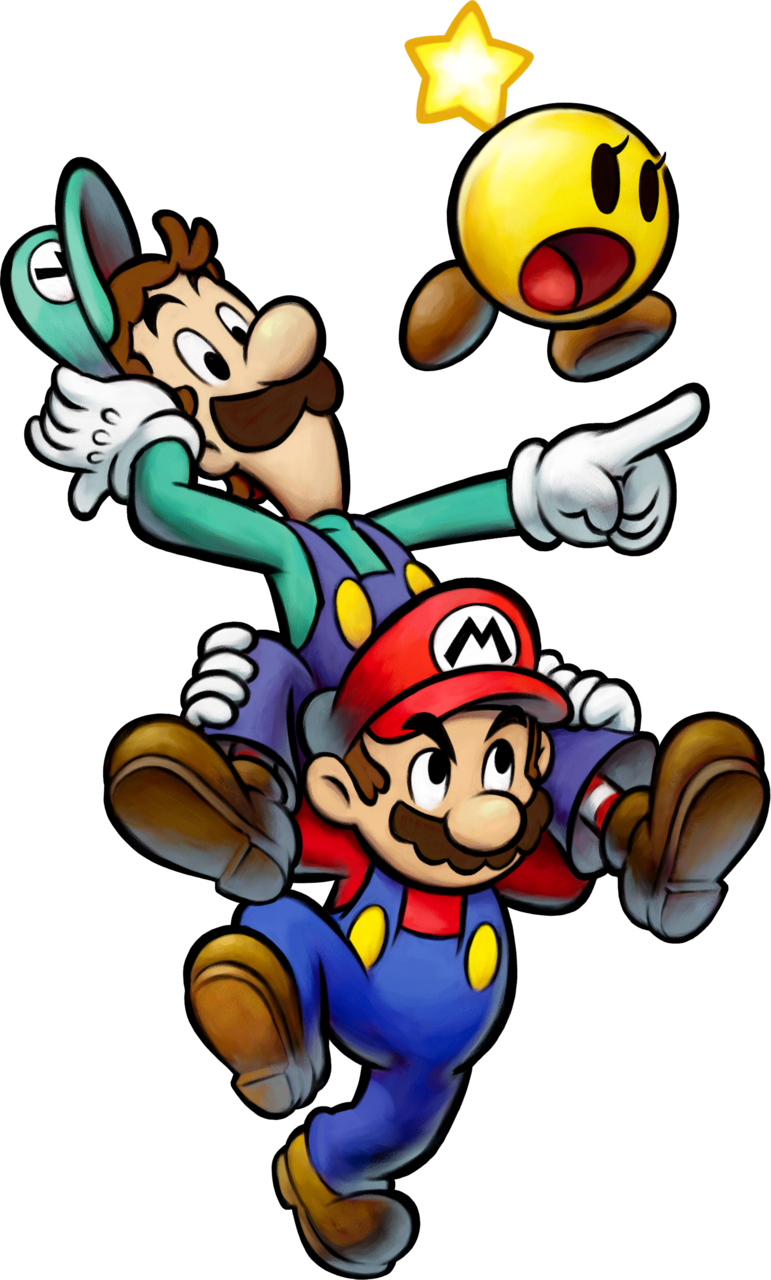 Luigi Clipart Mario Wiki - Mario And Luigi Bowser's Inside Story Mario - Png Download (771x1280), Png Download
