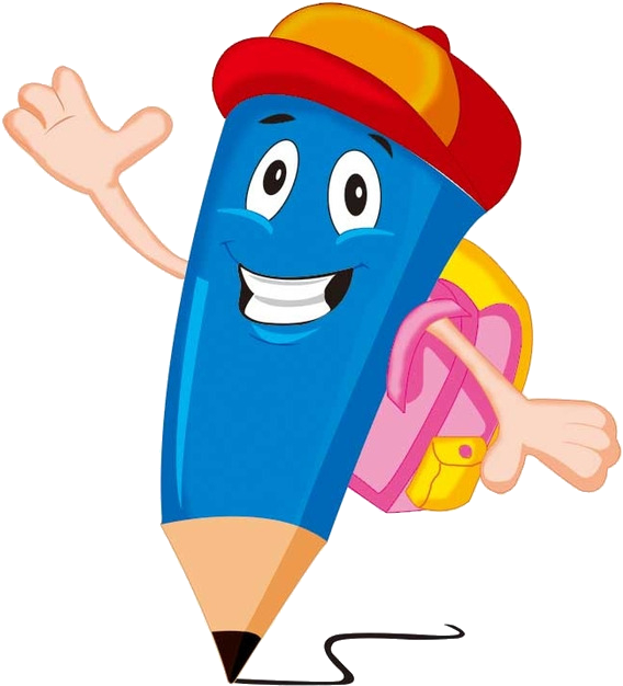 Cartoon Illustration Transprent Png - Animated Cartoon Pencil Clipart (724x1024), Png Download