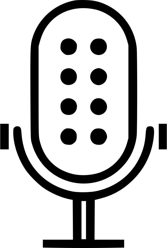 Microphone Mic Radio Vintage Comments - Microphone Clipart (660x980), Png Download