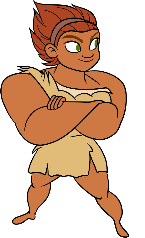 Buff Ugga Vector 15 - Wiki Clipart (463x760), Png Download