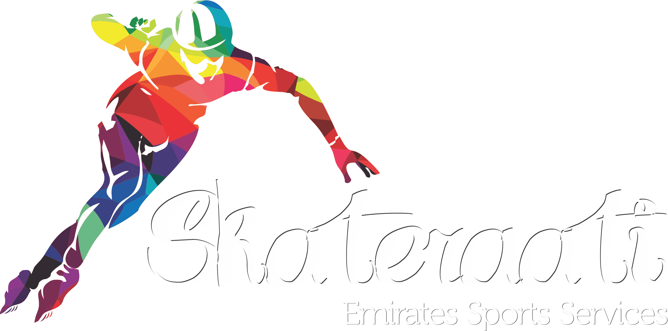 Logo - Roller Skating Logo Clipart (2253x1118), Png Download