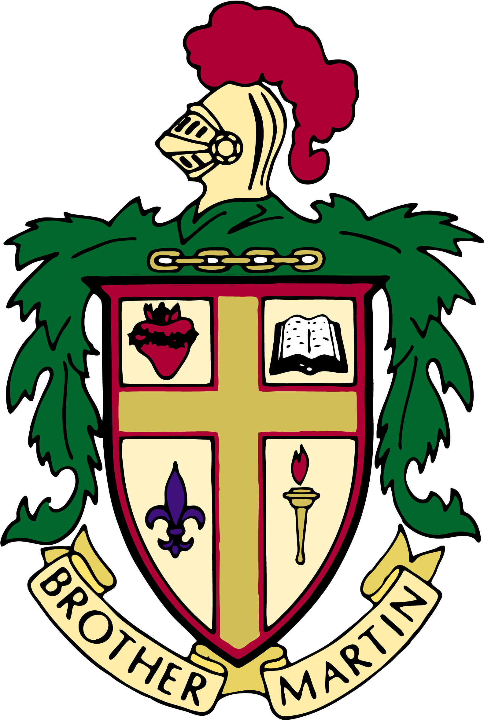 Brother Martin High School Clipart (1677x2400), Png Download