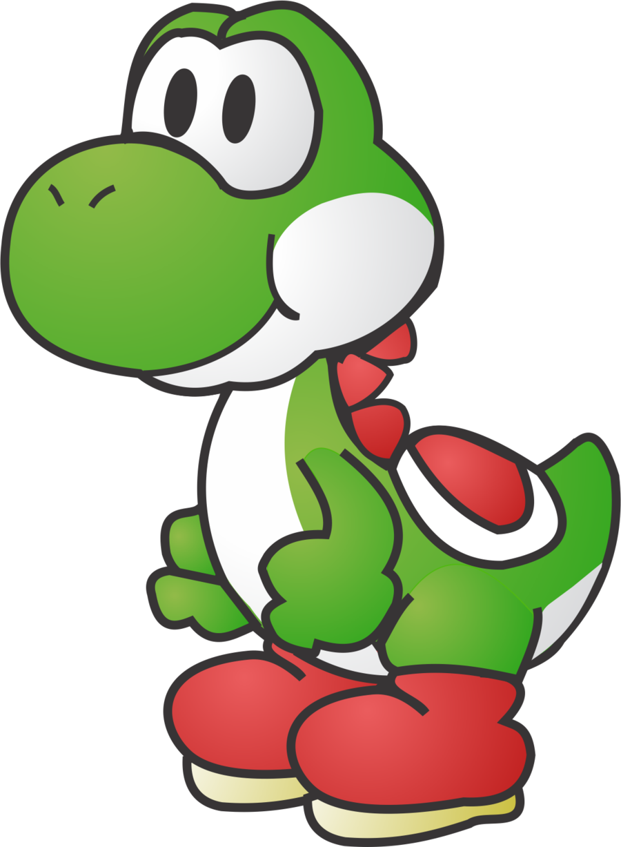 Buscar Con Google - Super Mario Yoshi Clipart (900x1227), Png Download