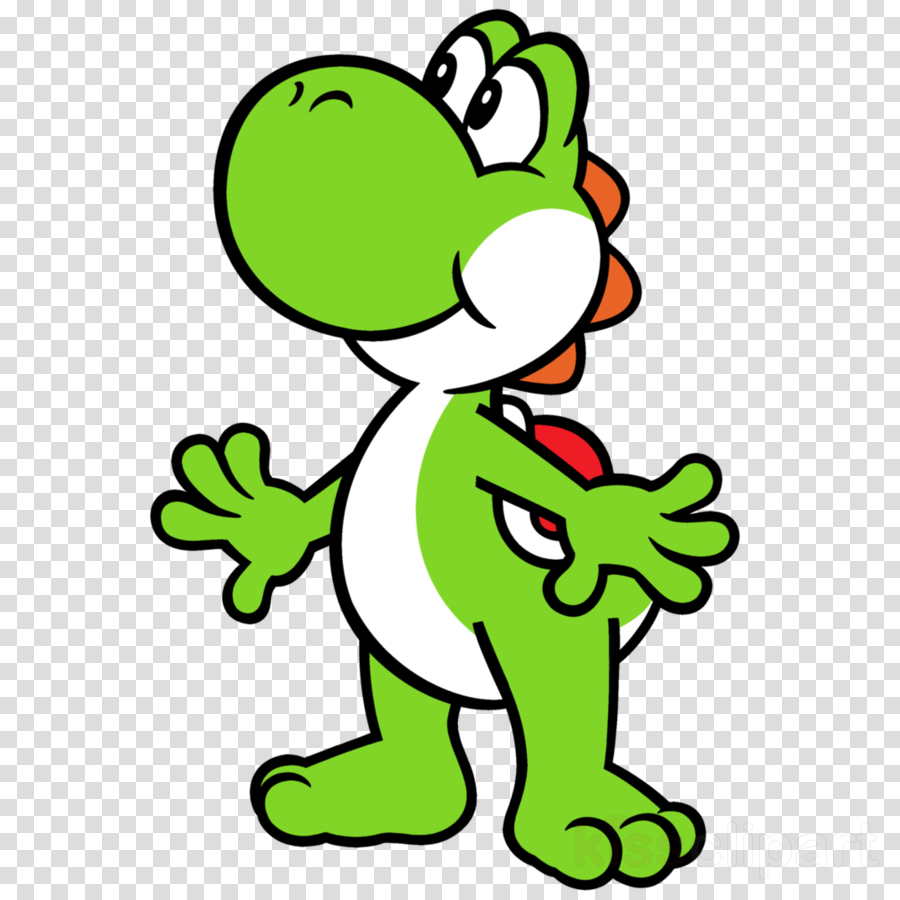 Yoshi Shoeless Clipart (900x900), Png Download