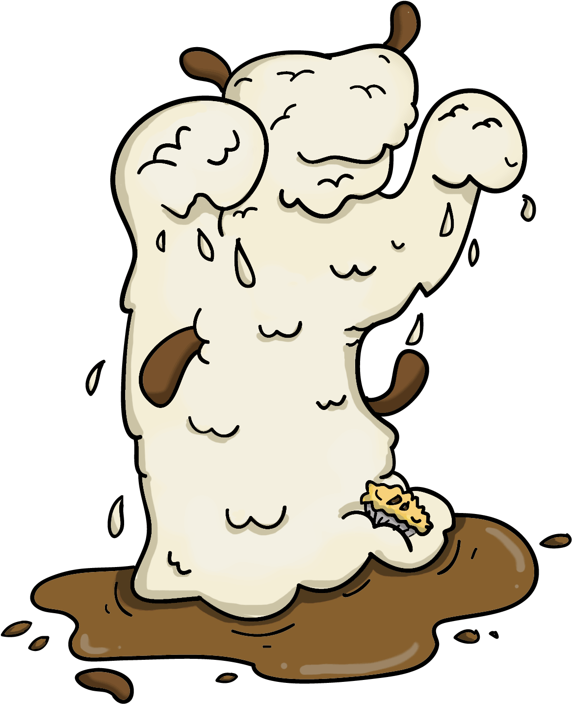 Monster Mash - Monster Throw Pillow Clipart (1500x1500), Png Download