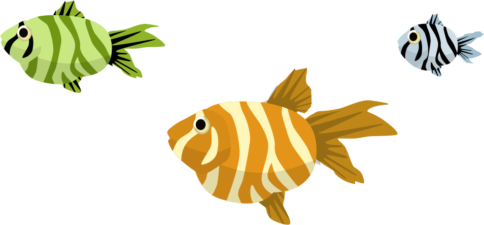 Image Description - Coral Reef Fish Clipart (954x443), Png Download