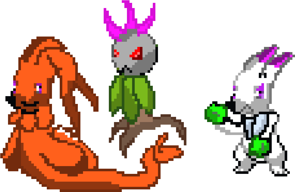 Gen 5 Heaven And Earth Starters - Cartoon Clipart (1360x760), Png Download