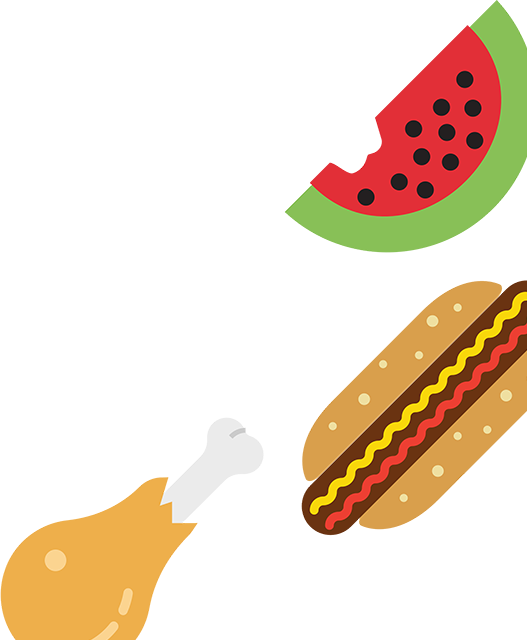 Let's Go - Hot Dog Clipart (527x640), Png Download