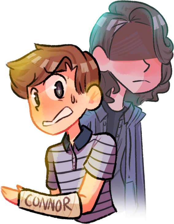 Image Result For Dear Evan Hansen Fanart Dear Evan - Dear Evan Hansen Evan Fanart Clipart (734x805), Png Download