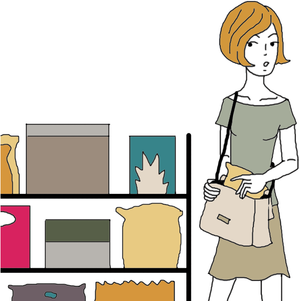 Shoplifting Meaning Clipart (600x600), Png Download