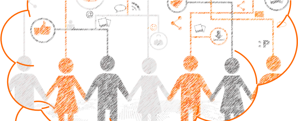 How To Turn Dreams Of Omni-channel Domination Into - Social Media Connecting People Clipart (1170x400), Png Download