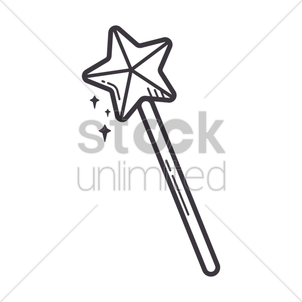 Free Download Wand Black And White Clipart Black And - Sydney Tower Eye Drawing - Png Download (600x600), Png Download