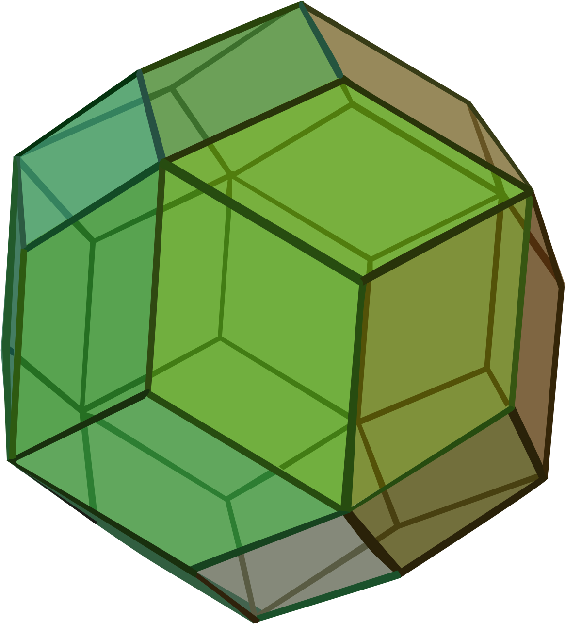 Rhombic Triacontahedron Clipart (1200x1329), Png Download