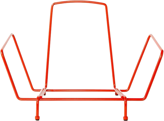 Record Rack - International Orange Clipart (900x600), Png Download