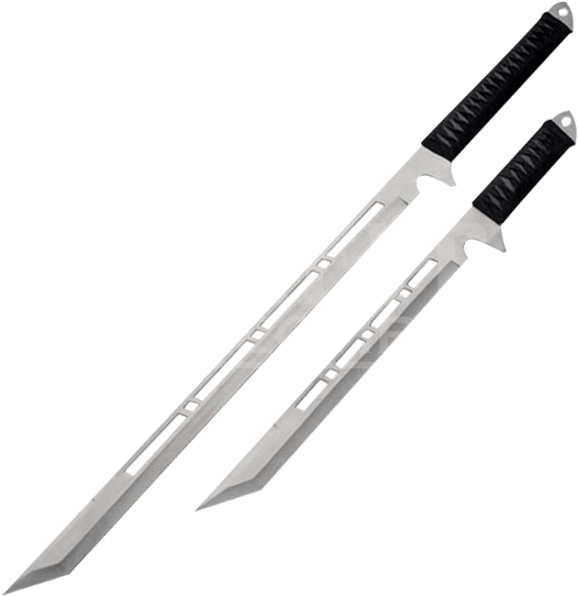 Ninja Sword Png - Szco Supplies Ninja Sword Set (silver) Clipart (567x567), Png Download