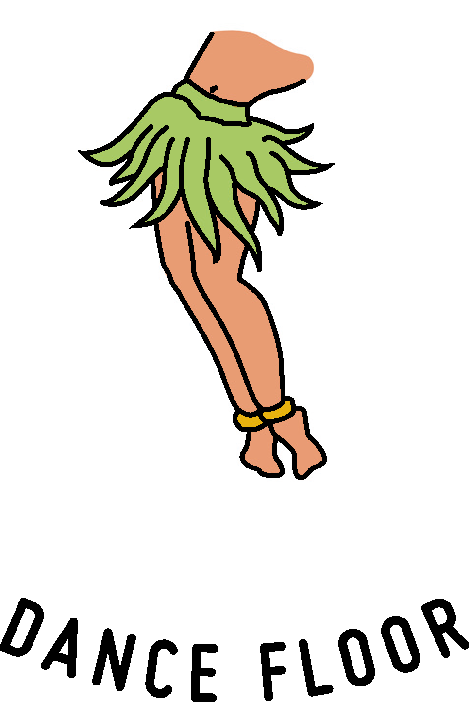 Are You The Fred Astaire Type, Only In A Surf Version - Dance Clipart (966x1446), Png Download