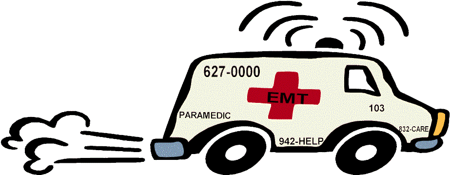 Moving Clipart Ambulance - Moving Picture Of Ambulance - Png Download (935x379), Png Download