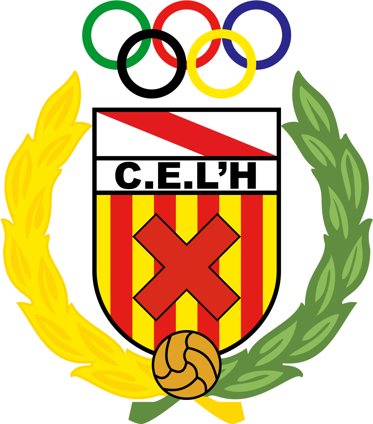 Ce L'hospitalet - Ce L Hospitalet Clipart (902x1024), Png Download
