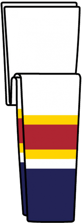 Knit Retro Nhl Pattern Socks - Ice Hockey Clipart (770x770), Png Download