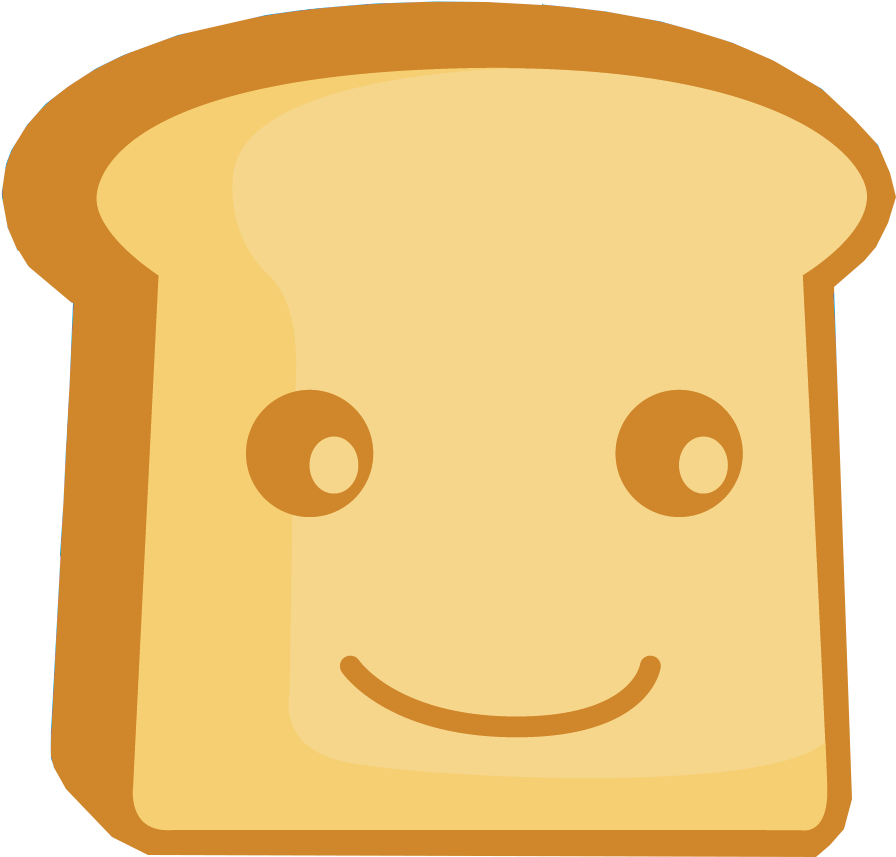 Butter Drawing French Toast - French Toast Cartoon Png Clipart (968x1050), Png Download