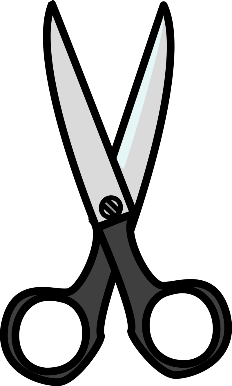 Scissors Cutting Isolated Scissors Cartoon Png Clipart Full Size