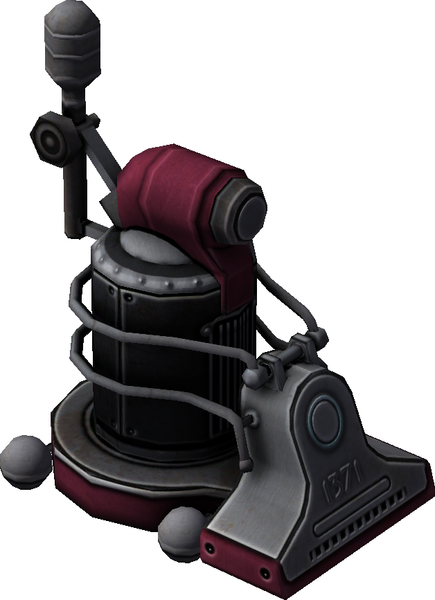 Vacuum Bot Model Renderpng - Vacuum Cleaner Clipart (628x866), Png Download