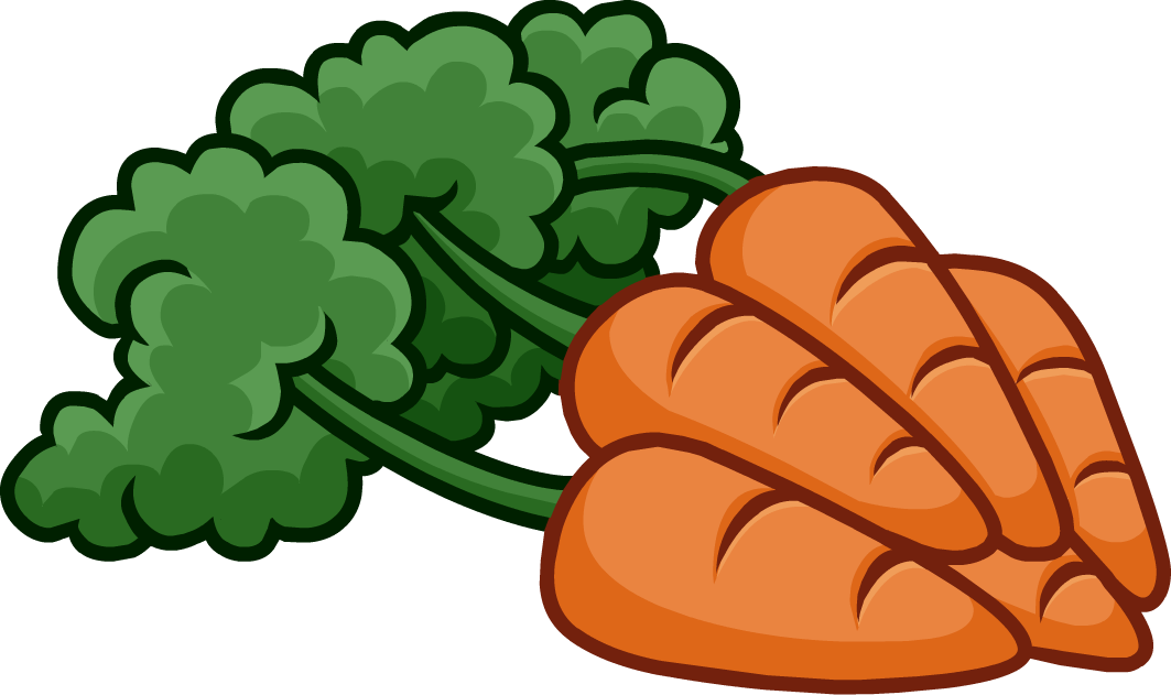 History Of Carrots Are Growing Trials In Bib Front - Carrot Bunch Clip Art - Png Download (1063x631), Png Download