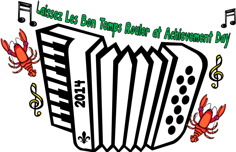 Collection Of Free Diatonic Button Accordion Cliparts - 4 H Achievement Day Cliparts - Png Download (1008x564), Png Download