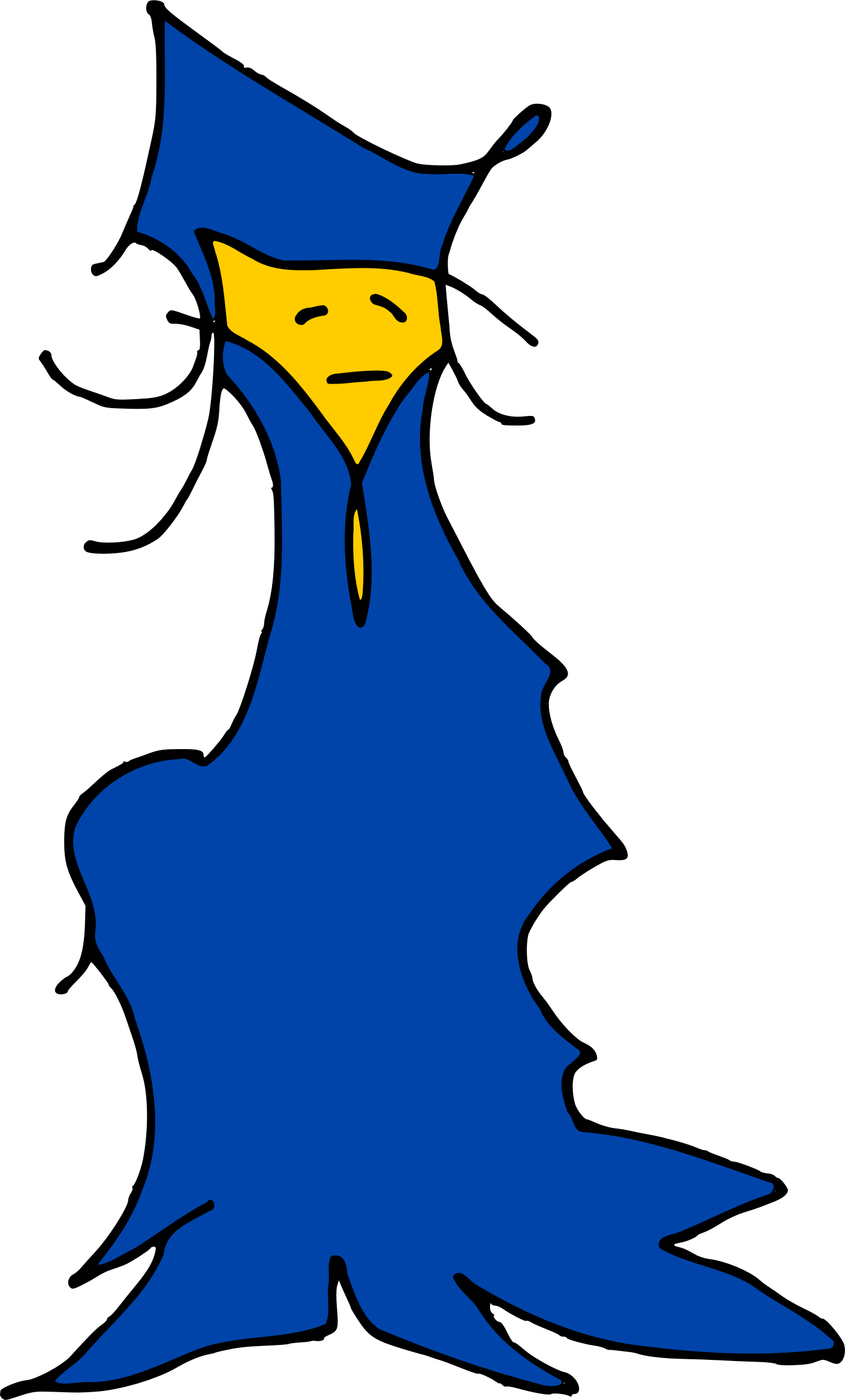 Graphic Stock Clipart Wizard - Mouse Wizard Clip Art - Png Download (1410x2336), Png Download