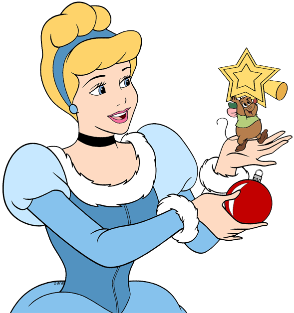 Disney Princess Christmas Clip Art - Hallmark Ornament, Disney Cinderella's Carriage Glass - Png Download (589x628), Png Download