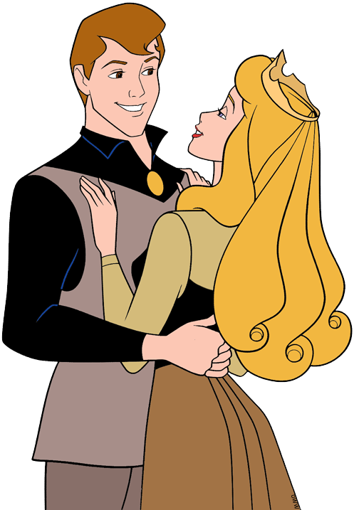Phillip Singing Aurora, - Cartoon Clipart (497x717), Png Download