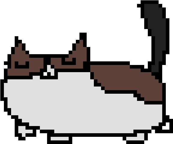Cat For Game - Cartoon Clipart (1200x1200), Png Download