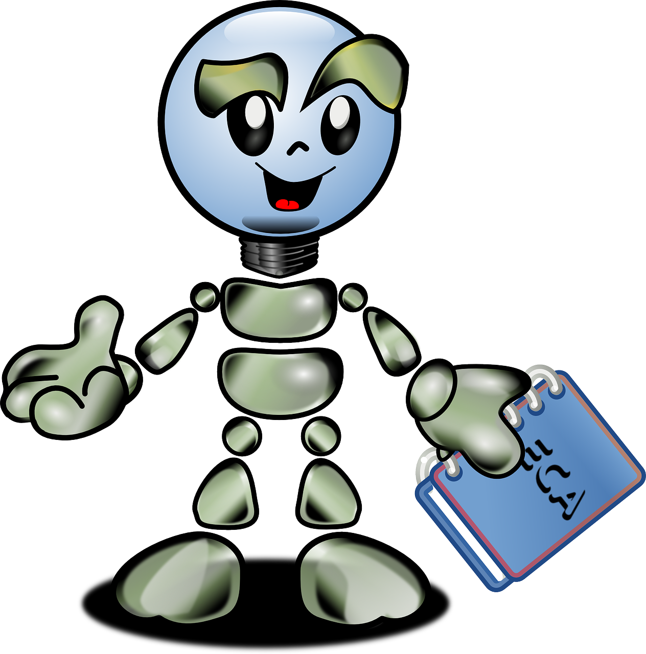 That Human Intelligence Can Be So Precisely Described - Imagenes Animadas De Inteligencia Artificial Clipart (632x640), Png Download