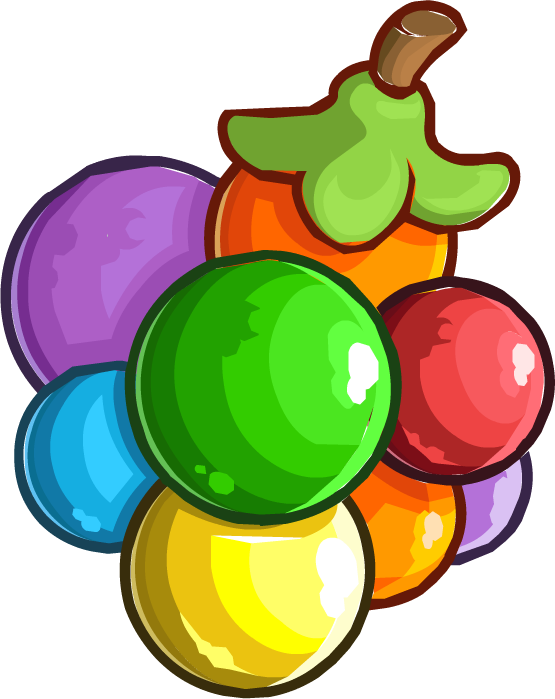 Champagne Drawing Transparent - O Berries Puffle Wild Clipart (555x699), Png Download