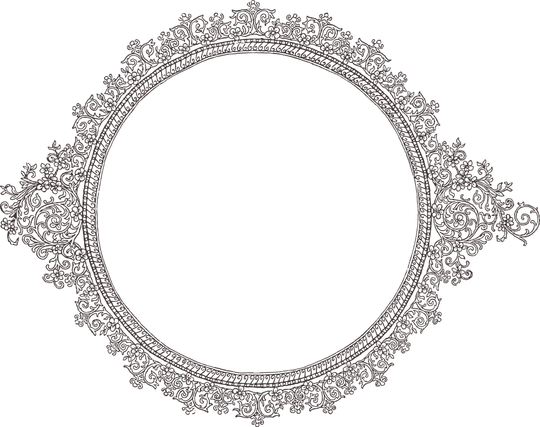 Vintage Borders - Art Print: Matic's Best Grandmother, 33x33cm. Clipart (1099x870), Png Download