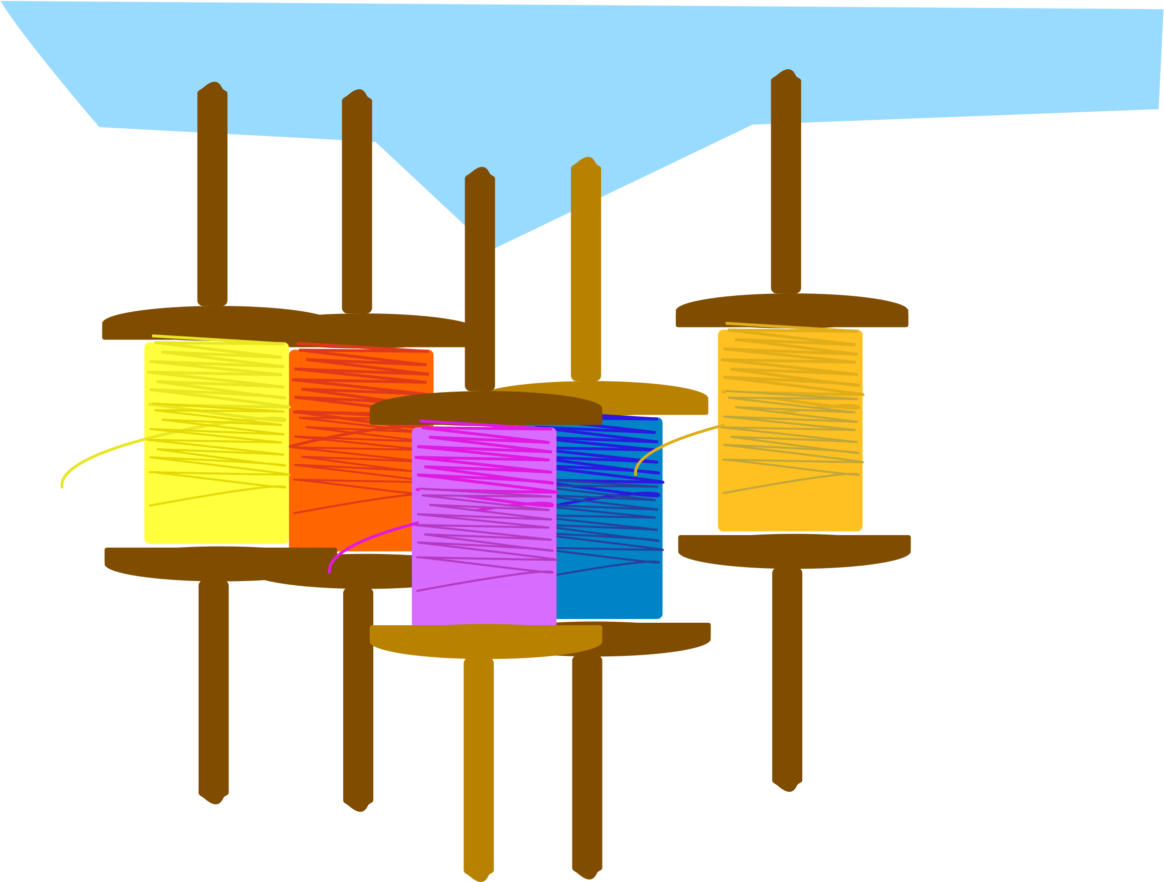 Clipart - Kites Clip Art Png Transparent Png (2400x1800), Png Download