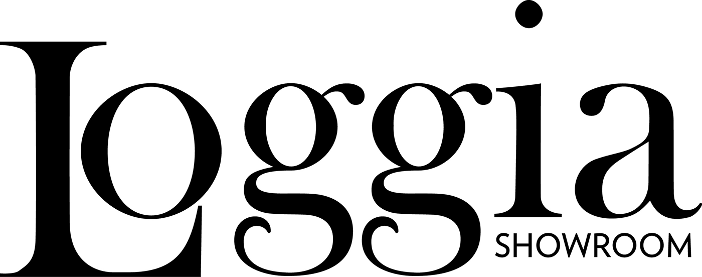 Loggia Gallery Logo - Loggia Showroom Clipart (1400x552), Png Download