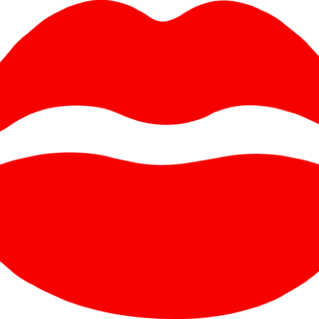 Kiss Lips Clip Art Kiss Lips Clipart Lips Clip Art - Kiss - Png Download (1024x1024), Png Download