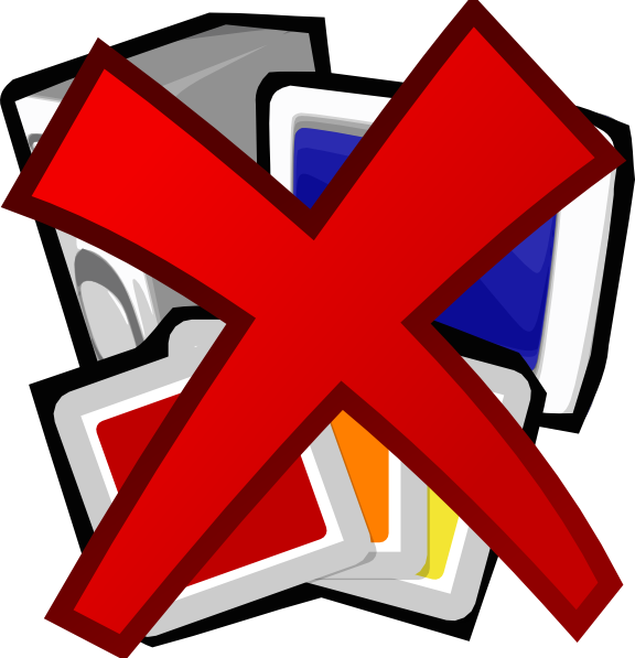 Free Vector Uninstall Clip Art - Computer Clip Art - Png Download (576x597), Png Download