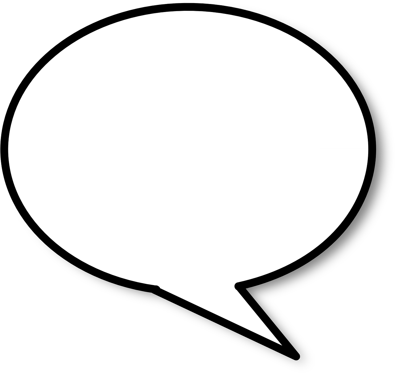 Speech Balloon Callout Sambad Speech-language Pathology - Transparent Background Speech Bubble Clipart (789x750), Png Download