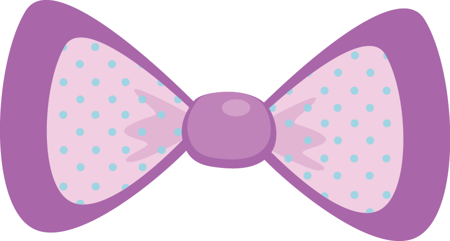 Clipart De Búhos De Colores - Moño Para Cabello Animado - Png Download (892x478), Png Download