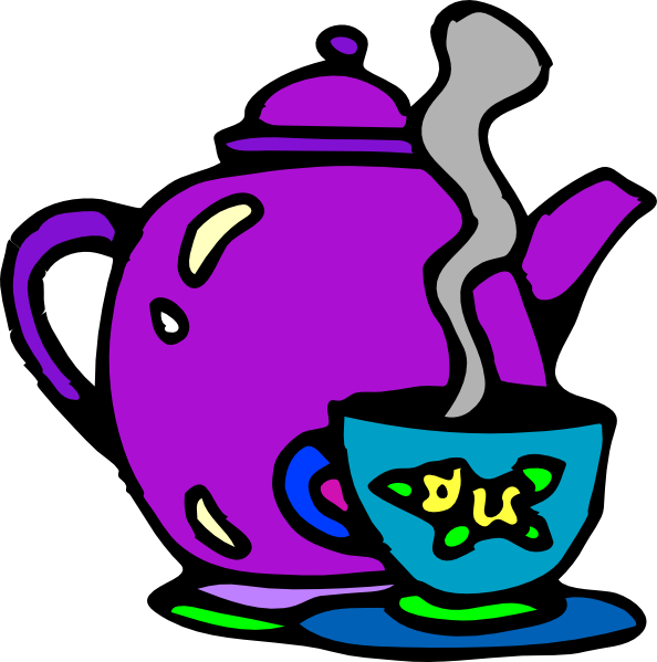 Tea Clipart (594x599), Png Download
