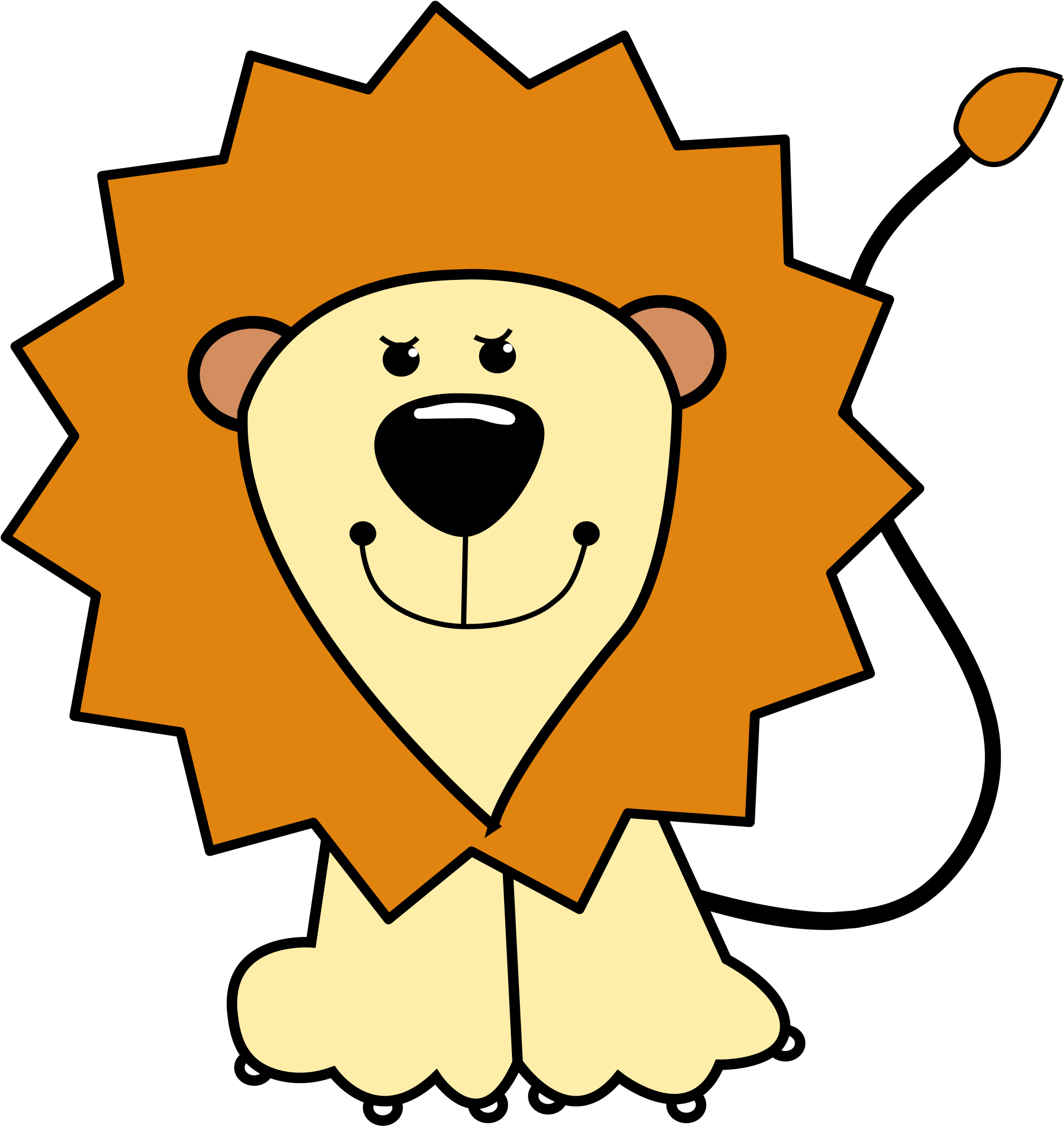 Big Image - Lions Clipart - Png Download (2269x2400), Png Download