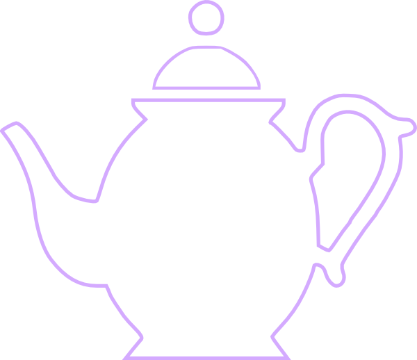 Clip Art At Clker Com Vector Online - Teapot White Clip Art Png Transparent Png (600x518), Png Download