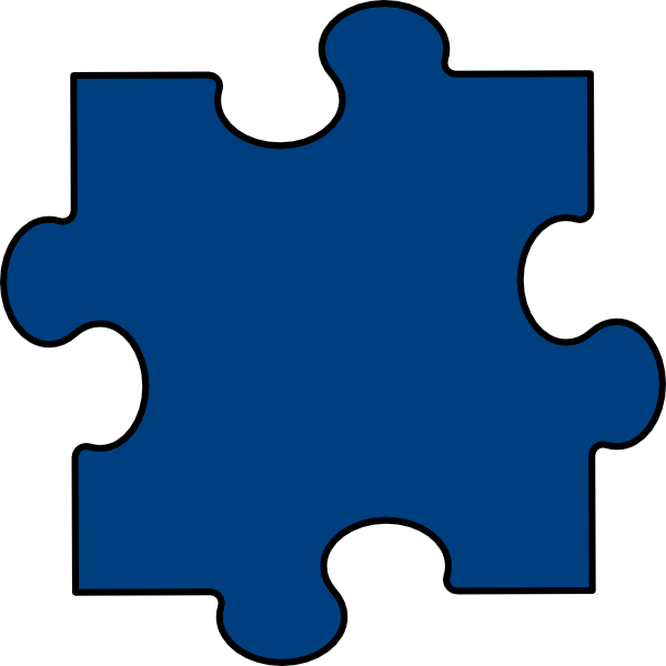 Piece Puzzle Clipart (600x600), Png Download