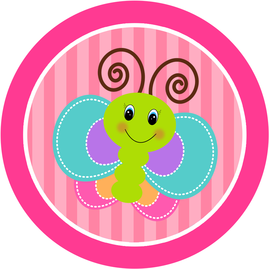 Clip Art - Etiqueta De Mariposas Png Transparent Png (900x900), Png Download