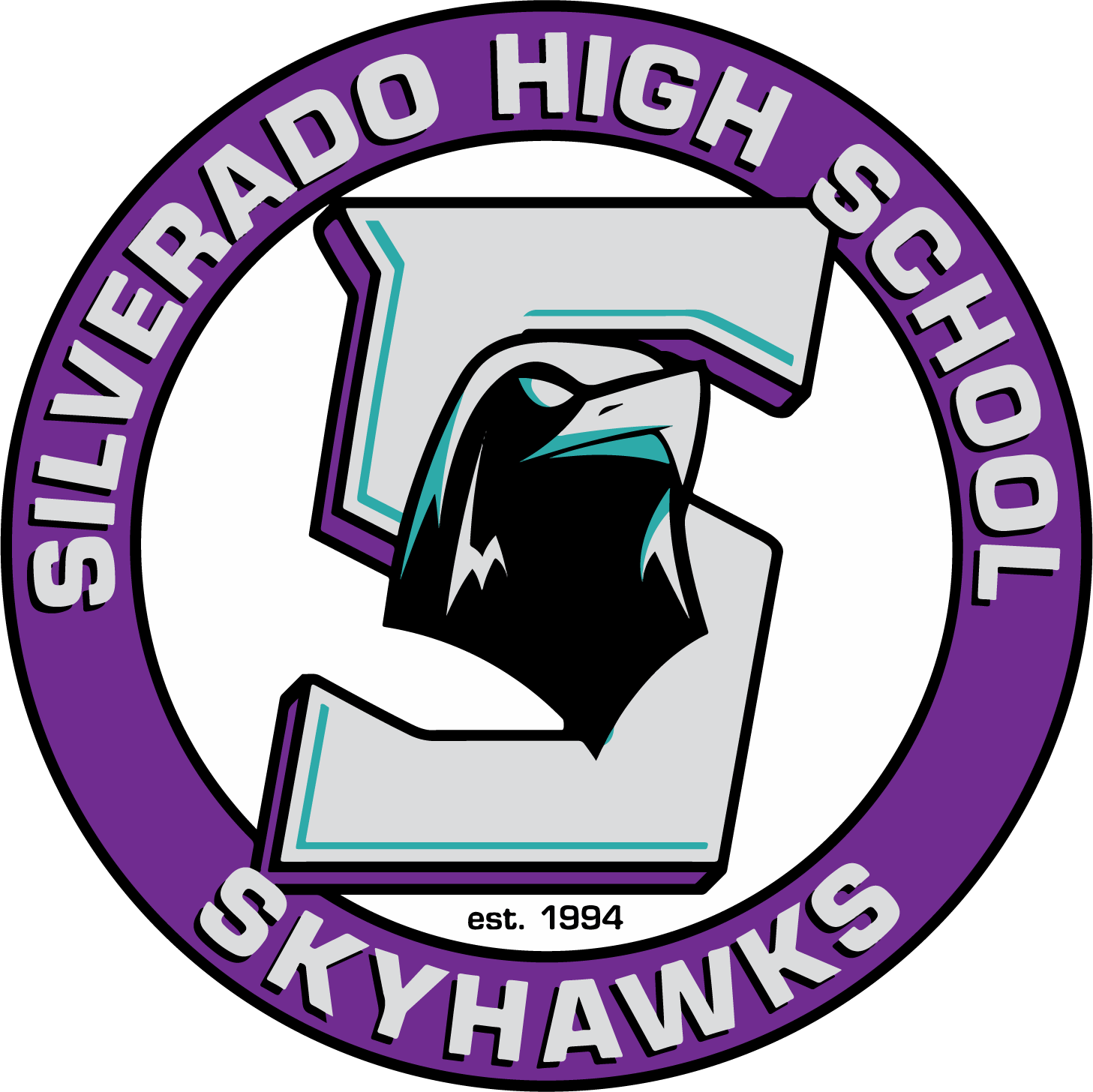 Silverado Highschool - National Collegiate Disc Golf Championships Logo Clipart (1457x1456), Png Download