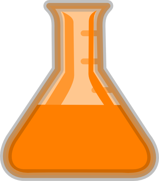 Laboratory Flask Clipart (522x596), Png Download