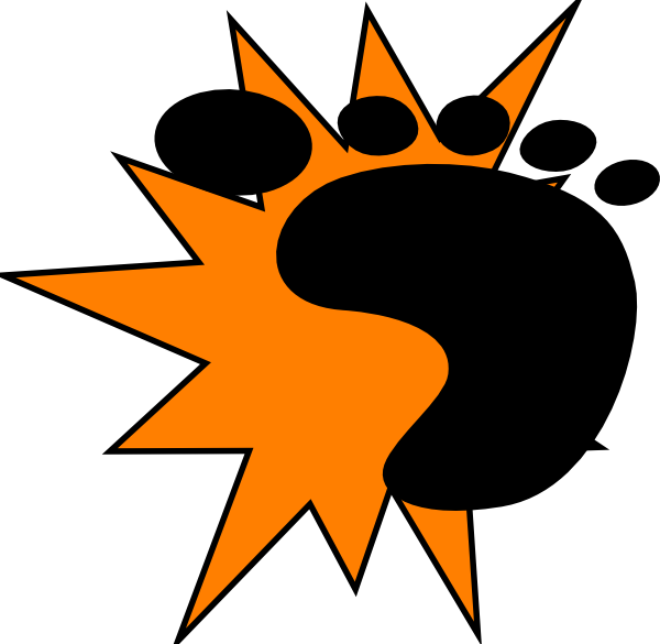 Super Kick Clip Art - Clip Art - Png Download (600x585), Png Download