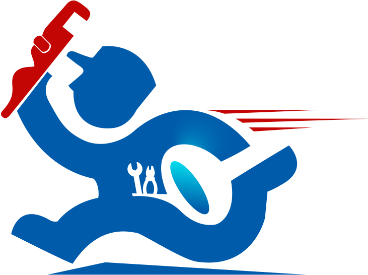 Drain Cleaning Las Vegas - Logo De Plomero Png Clipart (857x584), Png Download